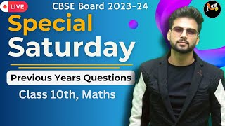 Previous Years questions  Class 10 Maths  Special Saturday  CBSE Board 202324 [upl. by Jamel]