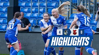 Highlights  Bristol Rovers 40 Bridgwater United [upl. by Ecnesse]