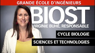 École dingénieurs  Cycle Biologie Sciences et Technologies BIOST [upl. by Barrow]