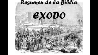 BIBLIA  EXODO  RESUMEN Y ANALISIS [upl. by Ytsirk643]