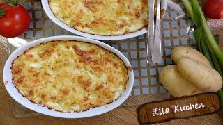 Bestes Kartoffel Gratin Rezept einfach amp schnell  Kartoffel Auflauf vegetarisch  Gratin Dauphinois [upl. by Libre]