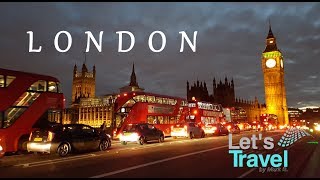 London  City Tour 4K  Lets Travel [upl. by Ellimaj]