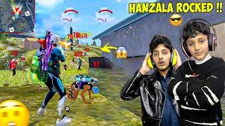 Hanzala OP Rocked 😎 Hammad Was Shocked 🤯 in Free Fire [upl. by Weatherley406]