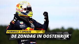 F1update Historische hattrick Verstappen offday van Perez [upl. by Lovell]