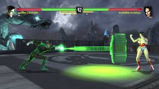 Mortal Kombat vs DC Universe  Arcade mode as Green Lantern [upl. by Abbott215]