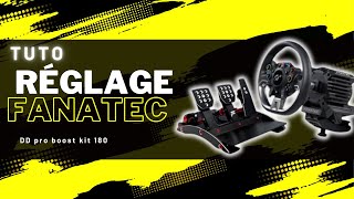 F1 22 CSL DD  GT DD Pro meilleurs réglages du volant Fanatec [upl. by Dahij797]