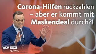 Bürger müssen Corona Soforthilfe zurückzahlen – Spahn kommt mit Maskendeal durch  Aktuelle Stunde [upl. by Anen335]