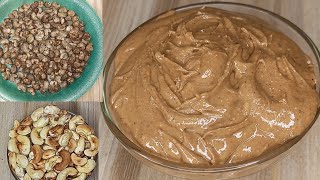 How To Make Raw Cashew Butter Diy Recipe [upl. by Anatola998]