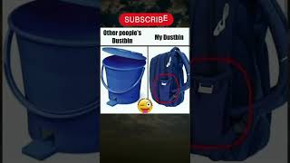 others dustbin vs my dustbin 😅 dustbins newshorts relatable shorts share howtoearnmoney [upl. by Adnohsar]