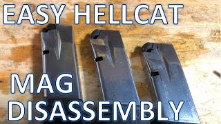 How to Disassemble Springfield Hellcat Magazines [upl. by Waers]