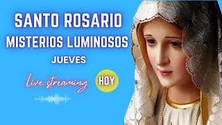 🙏​Santo Rosario en Audio  Misterios Luminosos  Jueves🙏​ [upl. by Enyal]