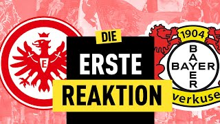 51 Eintracht Frankfurt zerlegt Bayer Leverkusen  Bundesliga Reaktion [upl. by Lupita195]