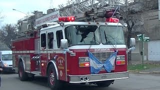 Caravana de los Bomberos Voluntarios de Pergamino [upl. by Yovonnda]