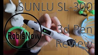 Sunlu SL300 3d pen review [upl. by Didi]