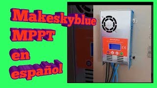 controlador solar makeskyblue mppt  makeskyblue charge controller [upl. by Eldora]