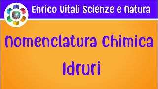 Idruri Nomenclatura chimica Esercizi [upl. by Bourn]