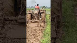 tractor ploughing field plough [upl. by Madoc]