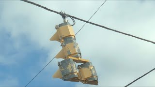 Incandescent TCT Traffic Signals  Worthington Ohio REPLACED [upl. by Magbie446]