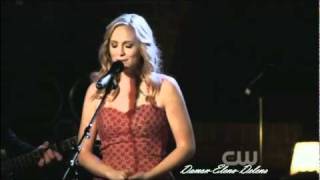 Candice Accola  The Vampire Diaries  Caroline Singing for Matt [upl. by Gathard]