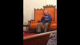 Bishop Azel Colston Sr Singing quot Go aheadquot [upl. by Merill]