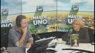 Manuela Carmena quotQue Bardem llamase estúpido a Almeida no ayudaquot [upl. by Mehelhteb663]