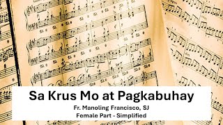 Sa Krus Mo at Pagkabuhay Francisco TNB  Female Part [upl. by Birck]