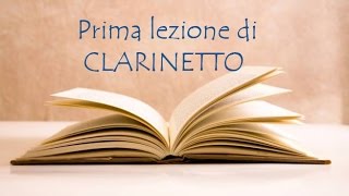 prima lezione di clarinetto [upl. by Ailalue]