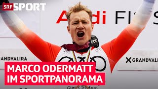 Gehen ihm die Ziele aus  SkiStar Marco Odermatt im «Sportpanorama»  SRF Sport [upl. by Mariette]