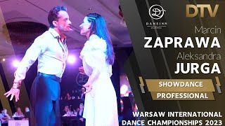 Showdance  Marcin Zaprawa amp Aleksandra Jurga  Professional Championships  WIDC DansInn 2023 [upl. by Etteluap]