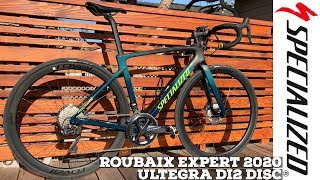 Bike Review Specialized Roubaix Expert 2020  Ultegra Di2 DISC [upl. by Chyou]