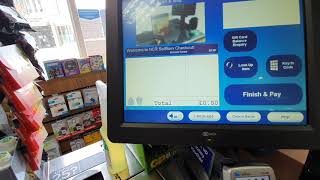 NCR Self Checkout Machine  Whsmith  Teddington  West London [upl. by Kempe]