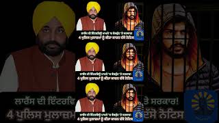 lawrencebishnoi Interview Case Punjab Government Files Response in High Court [upl. by Hazem]