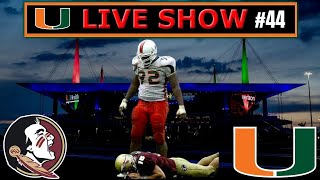 FSU vs Miami LIVE SHOW 44 [upl. by Naivaf]