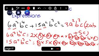 Factorising Algebraic Expressions [upl. by Adnahsat128]