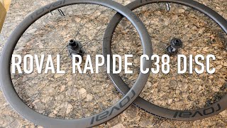 Roval Rapide C38 Disc  Unbox and Initial Impressions [upl. by Neraj]