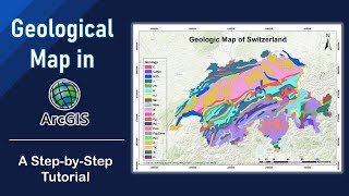 How to Make a Map in ArcGIS [upl. by Susette]