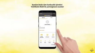 VakıfBank Mobil Uygulamasından Nasıl Şifre Alınır [upl. by Nnayrb]