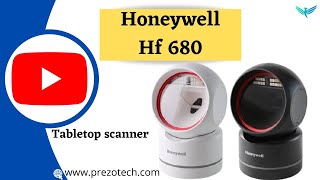 Honeywell HF 680 tabletop scanner model  unboxing and testing video in hindi [upl. by Neve]