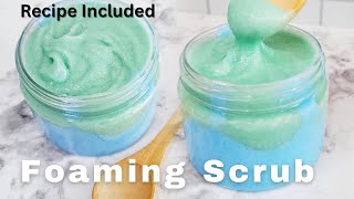 How to make scoopable foaming sugar scrub [upl. by Edmunda117]