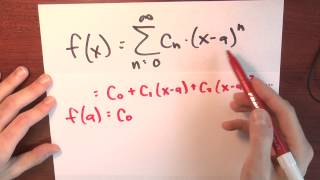 What is the Taylor series of f centered around a  Week 6  Lecture 3  Sequences and Series [upl. by Iturk909]