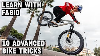 10 Advanced MTB Tricks with Fabio Wibmer [upl. by Kiona]