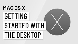 Mac OS X Basics Getting Started with the Desktop [upl. by Ener]