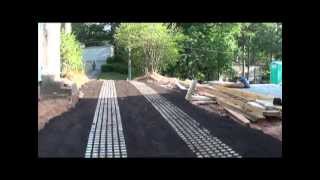 Inspired Installation of Drivable Grass Pavers Mats Permeable [upl. by Eelac]