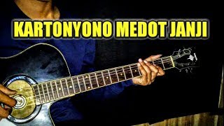 Kartonyono medot janji  karaoke  lirik  cover [upl. by Adaminah]