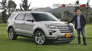 Ford Explorer Limited AWD 2019  Ahora con motor turbo EcoBoost  Reseña [upl. by Buerger]