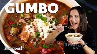 How to Make Chicken amp Sausage Gumbo  Get Cookin  Allrecipes [upl. by Nert]