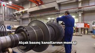 Maintenance Partners Mitsui Buhar Türbin Rotor ve Stator Kanat Taşıyıcı Tamiri [upl. by Fermin501]