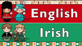 ENGLISH amp IRISH GAELIC [upl. by Icyac565]