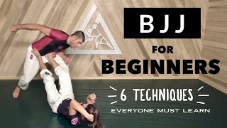 Brazilian JiuJitsu for Beginners The First 6 BJJ Techniques Everyone MUST Learn with the Gracies [upl. by Dlarrej]