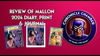 Review of Mallon 2024 Phantom Diary Journal and Print [upl. by Clute]